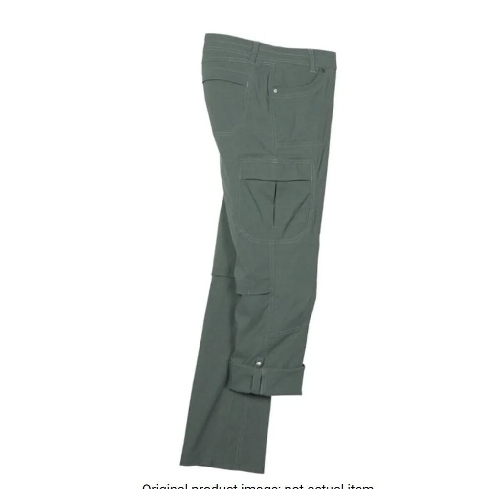 NWT Kuhl Kliffside Air Cargo Pants Women's 10 Black Cargo Vented Nylon MSRP$89 - Picture 12 of 14